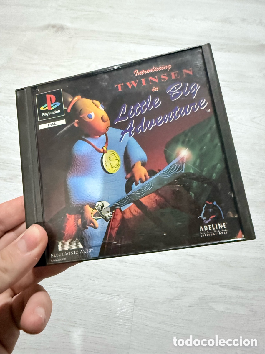 Videojuegos y consolas: Juego antiguo playstation twinsen adventure