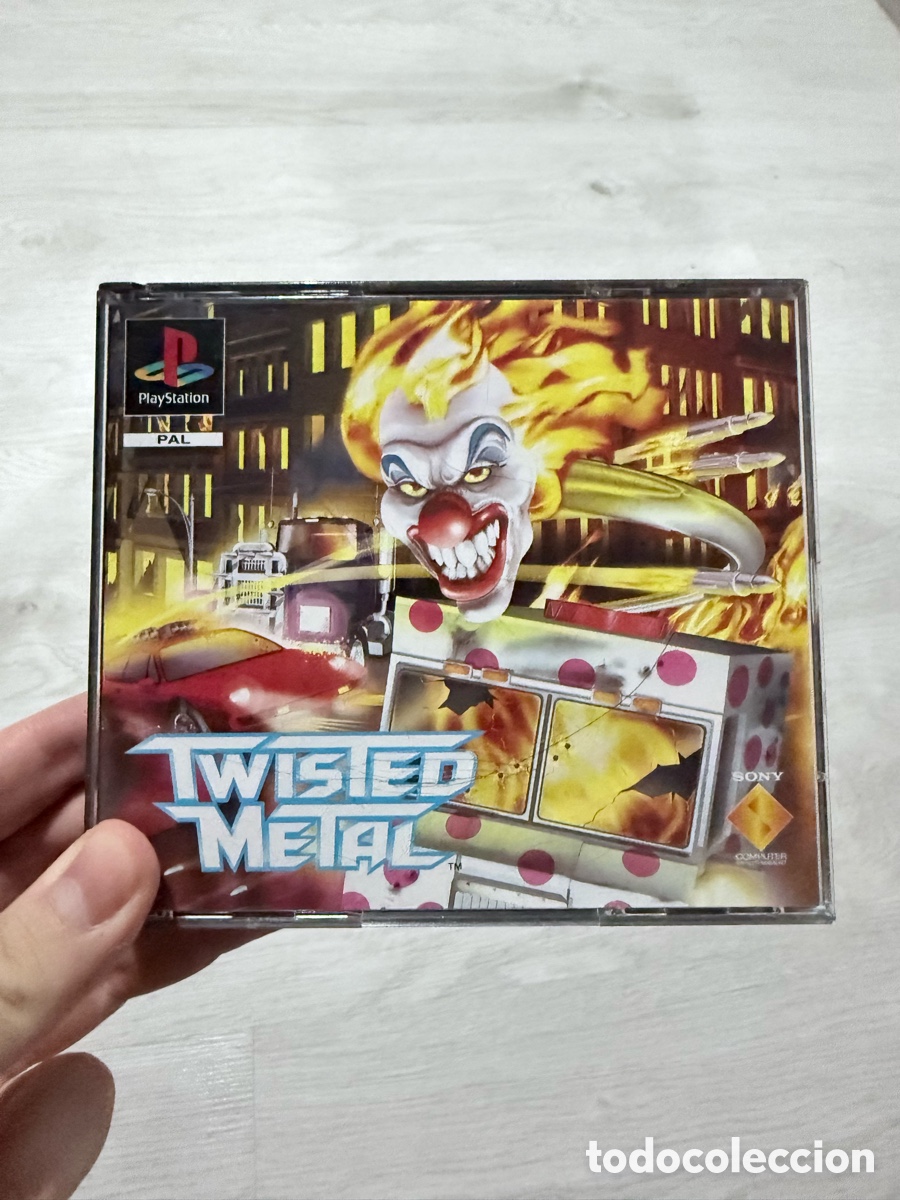 Videojuegos y consolas: Juego antiguo playstation Twisted metal