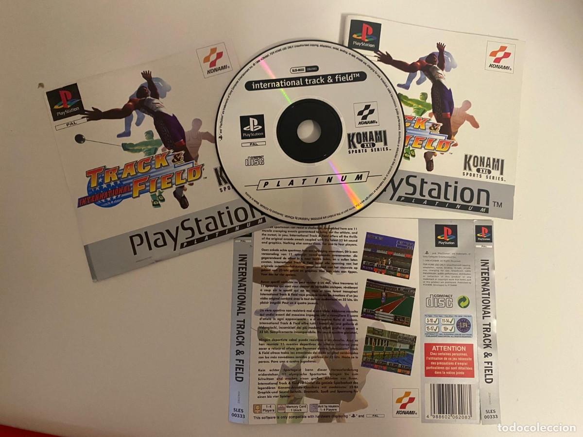 Videojuegos y consolas: Juego International Track & Field 1 PS1 Playstation 1 Platinum