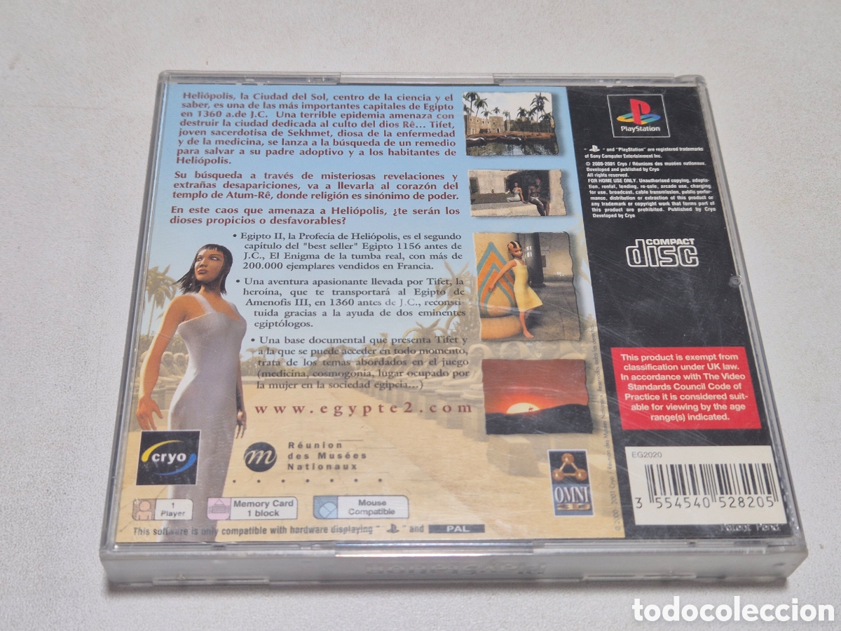 Videojuegos y consolas: Egipto II La Profecia De Heliopolis - Foto 3