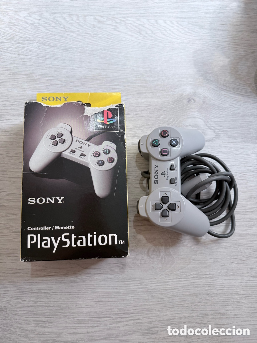 Videojuegos y consolas: Antiguo mando consola sony playstation