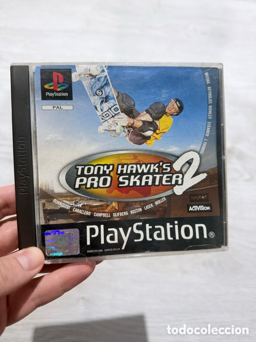 Videojuegos y consolas: Antiguo juego sony playstation tony Hawk skating