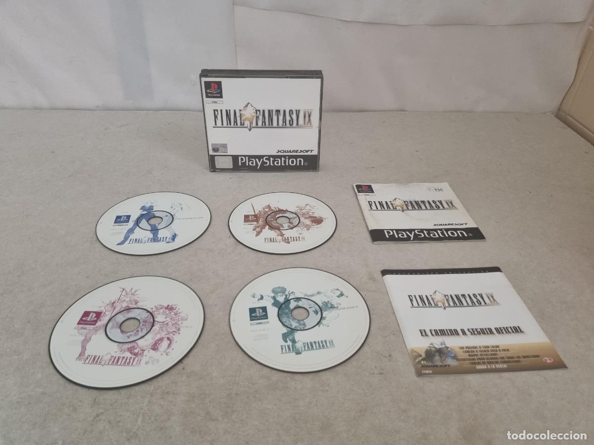 Videojuegos y consolas: Juego para PS1 Final Fantasy IX Pal espa&ntilde;a completo