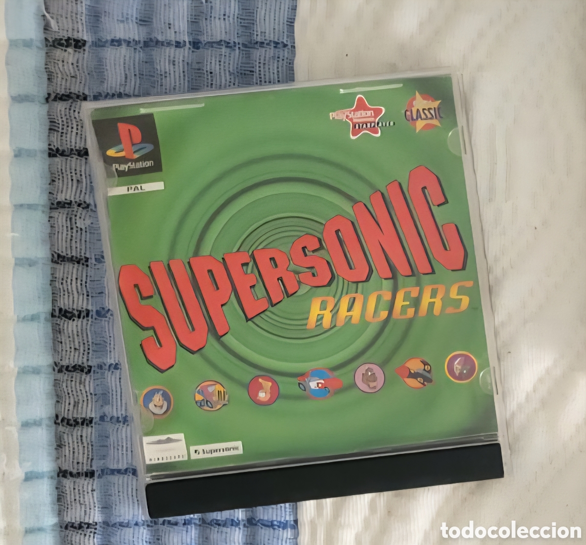 Videojuegos y consolas: Lote 2 juegos PS1 PSX Gunship + Supersonic Racers PAL