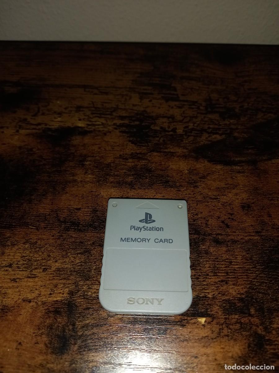 Videojuegos y consolas: Tarjeta Memoria PS1 Sony Gris