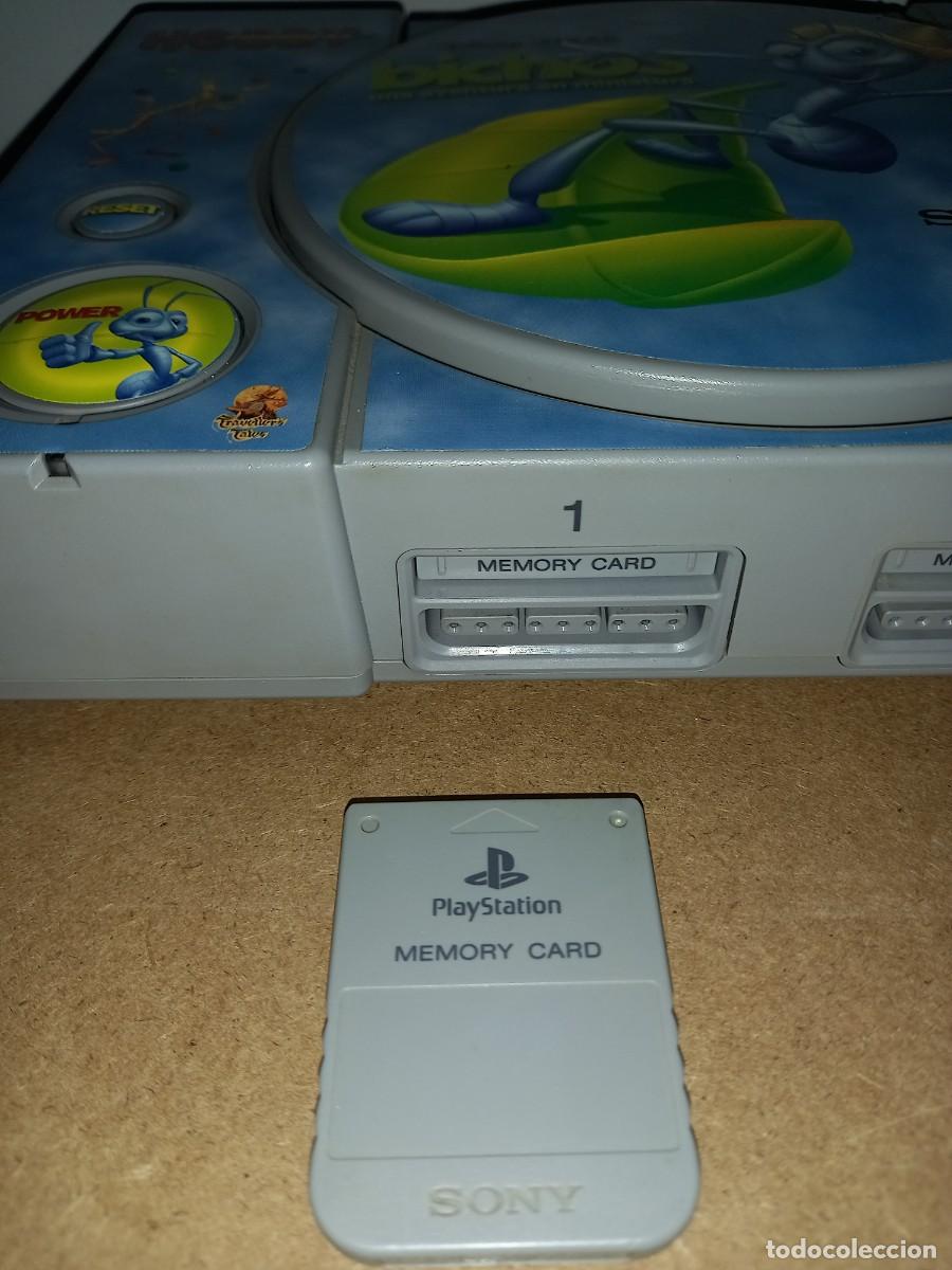 Videojuegos y consolas: Consola PS1+2 Mandos+Memory Card - Foto 4