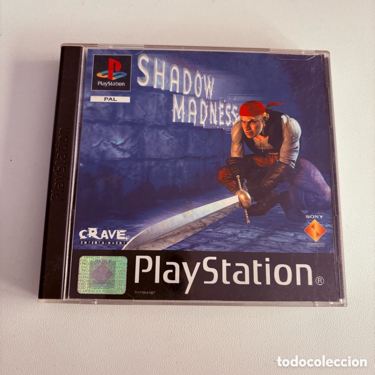 Videojuegos y consolas: caja vacia del juego playstation 1 ps1 shadow madness