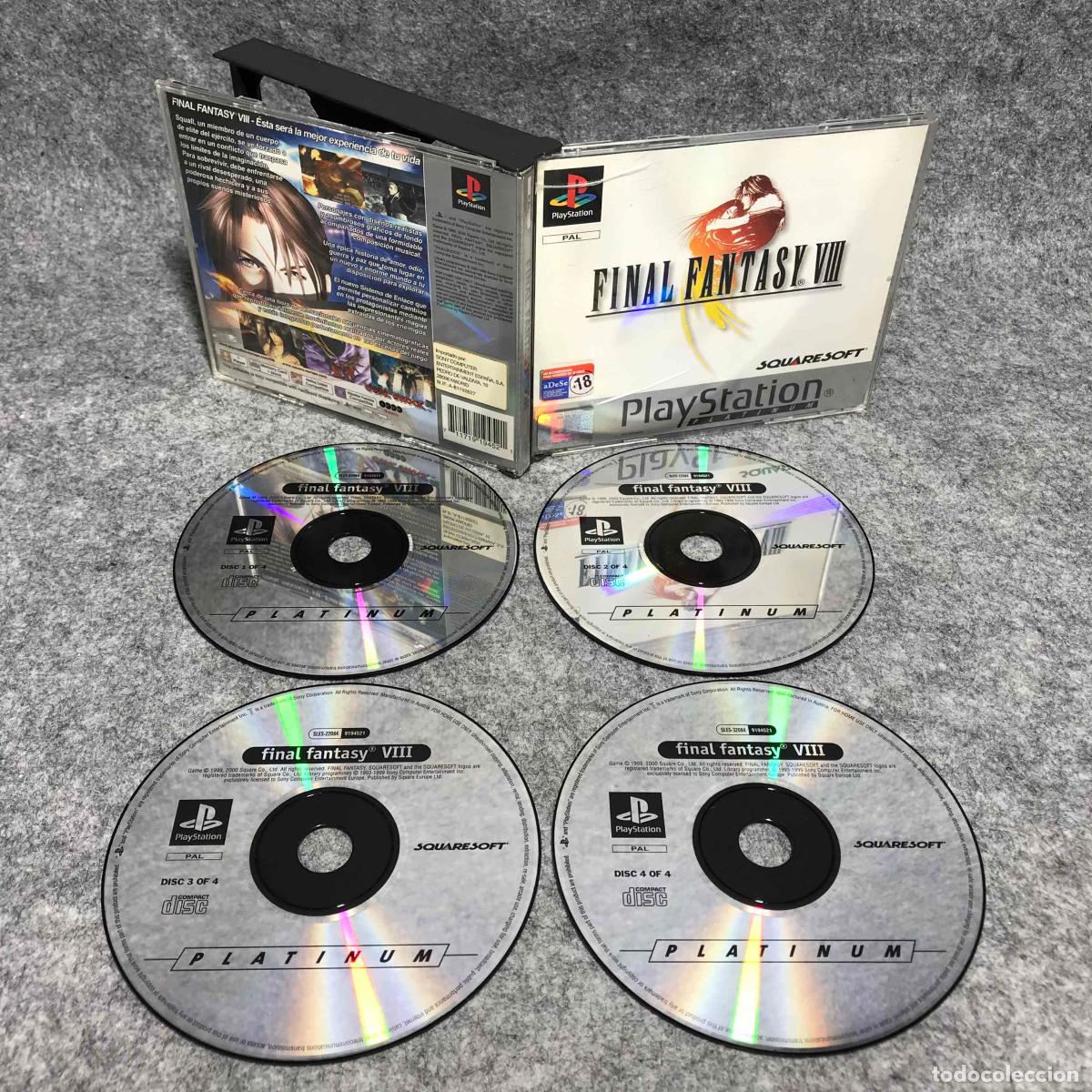 Videojuegos y consolas: FINAL FANTASY VIII SONY PLAYSTATION PS1