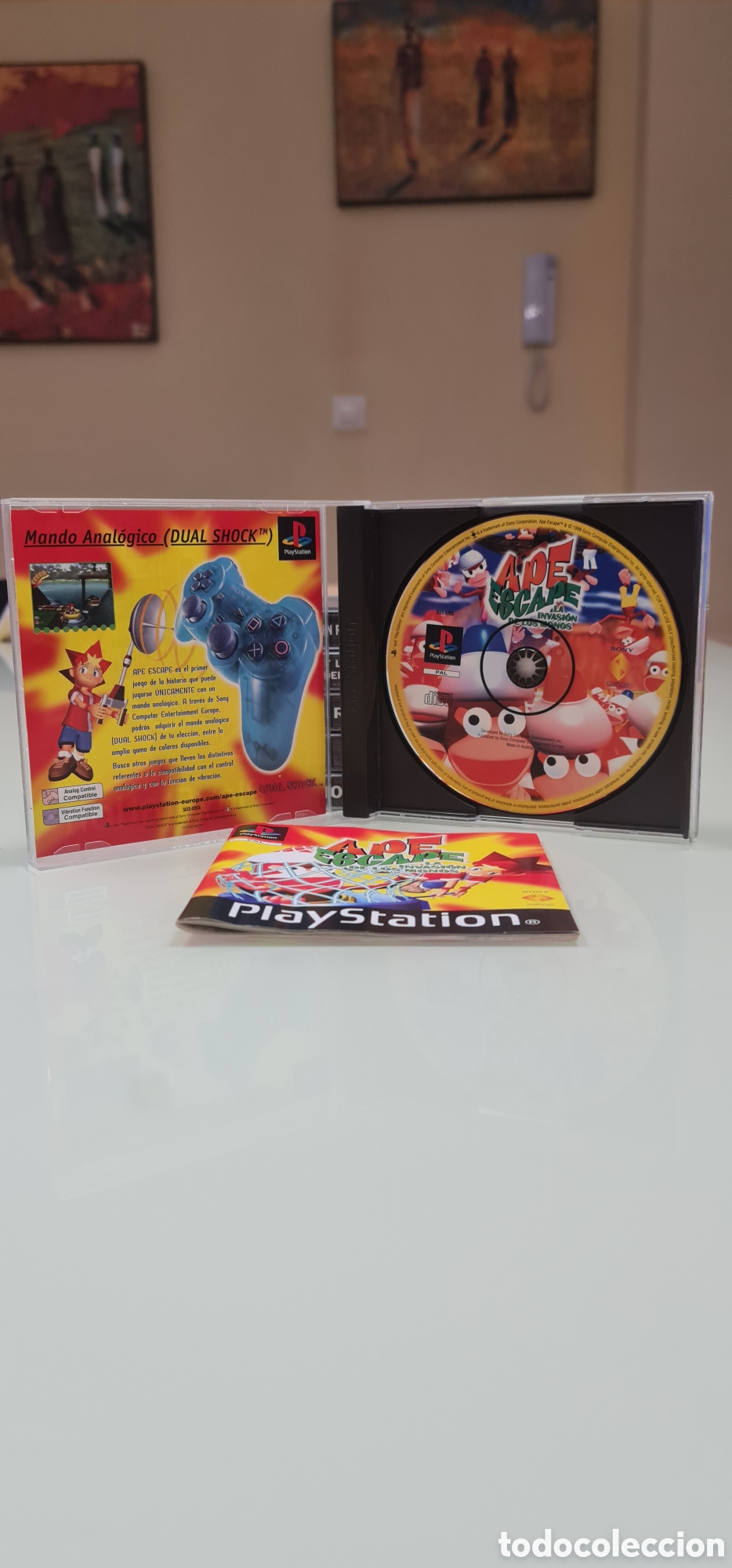 Videojuegos y consolas: Ape Escape PAL Espa&ntilde;a PS1 - Foto 5