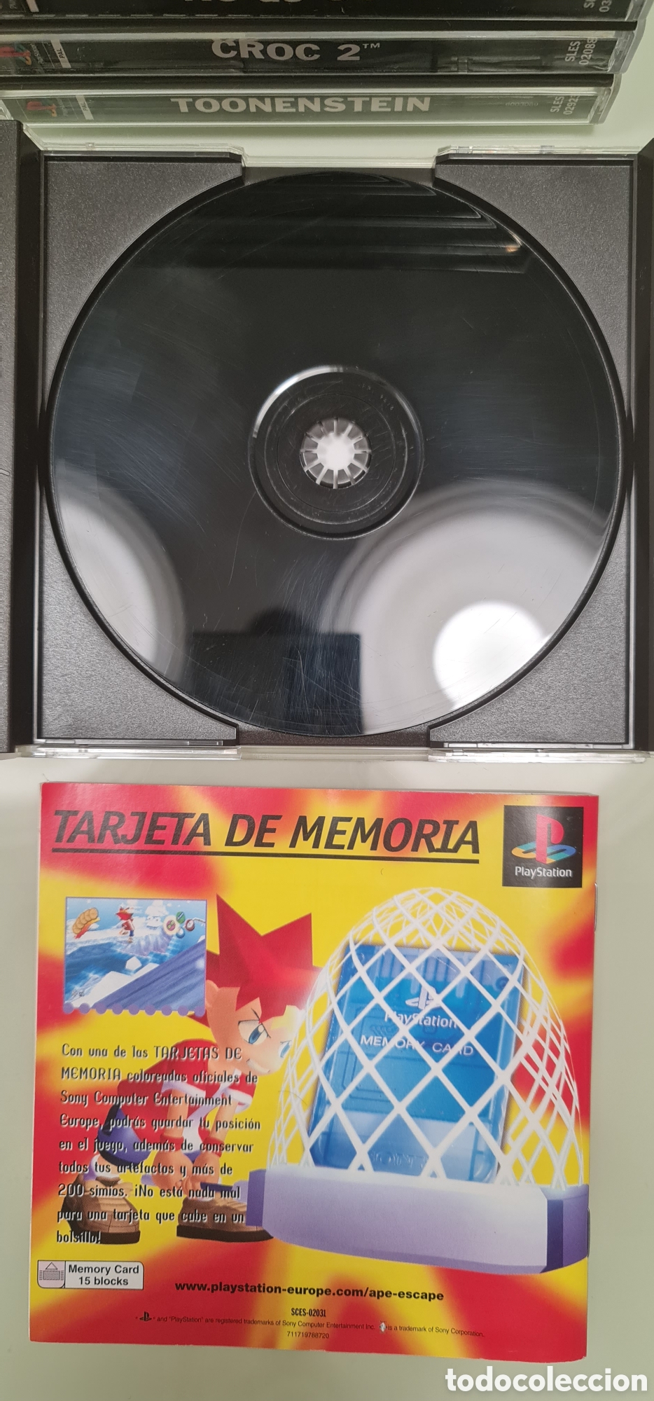 Videojuegos y consolas: Ape Escape PAL Espa&ntilde;a PS1 - Foto 7