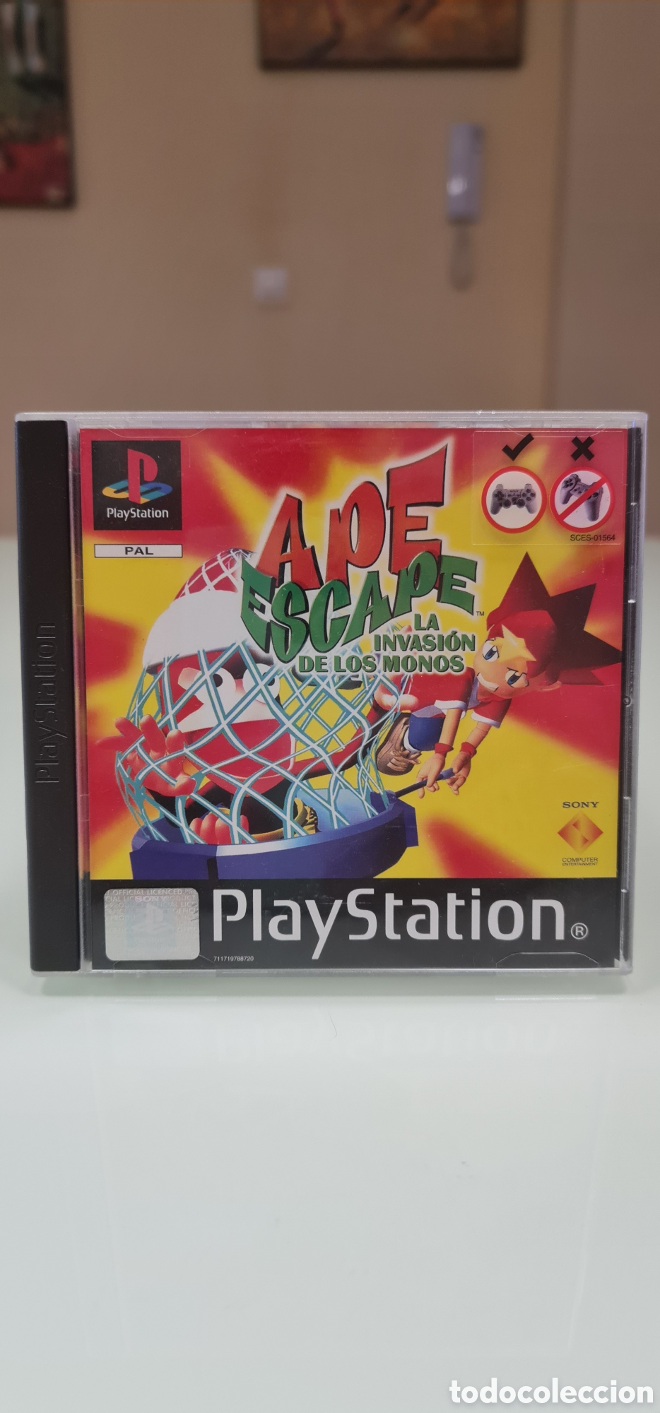 Videojuegos y consolas: Ape Escape PAL Espa&ntilde;a PS1