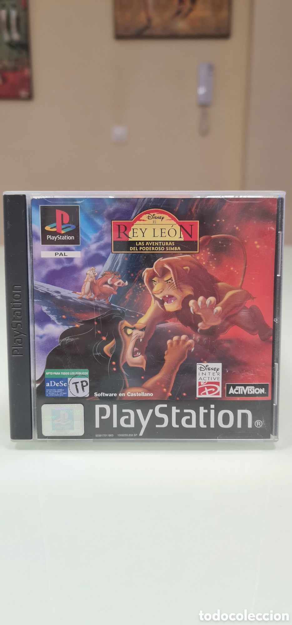 Videojuegos y consolas: El Rey Le&oacute;n: Las Aventuras del Poderoso Simba &ndash; PS1 PAL Espa&ntilde;a &ndash; Completo y Original