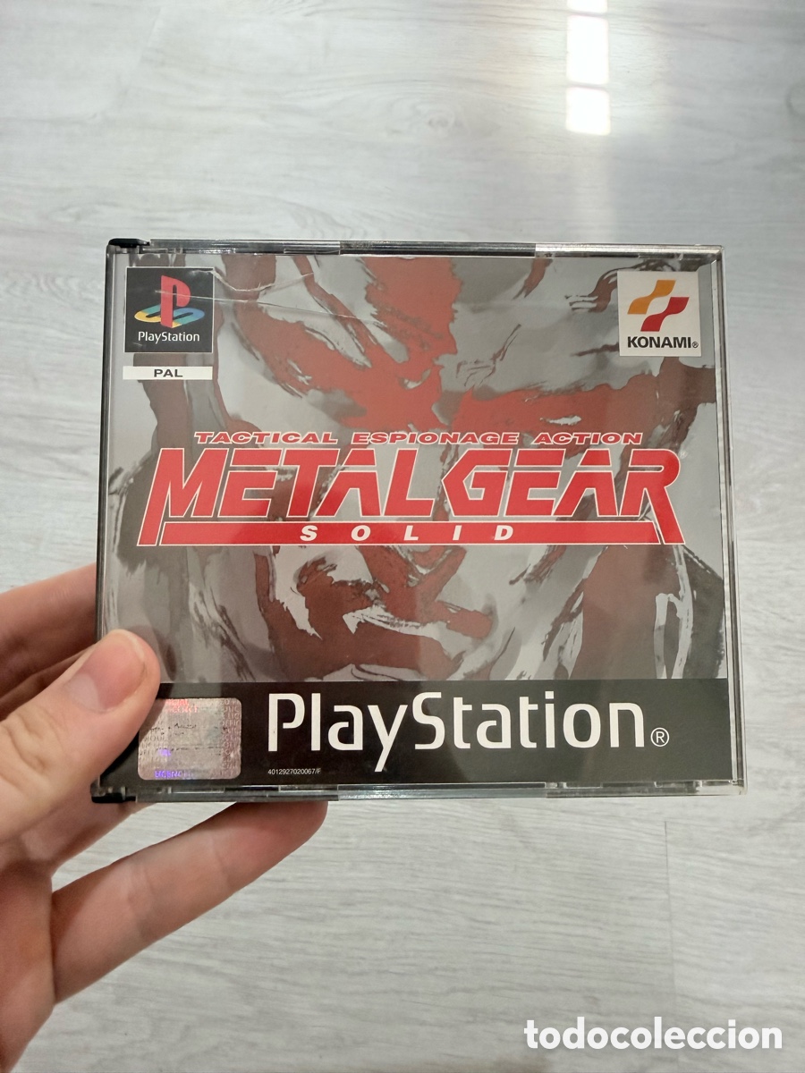 Videojuegos y consolas: Antiguo juego ps1 Metal gear solid original