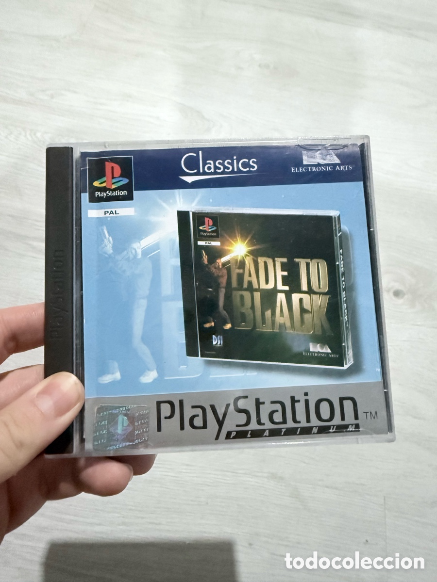 Videojuegos y consolas: Antiguo juego sony ps1 classic platino fade to black original