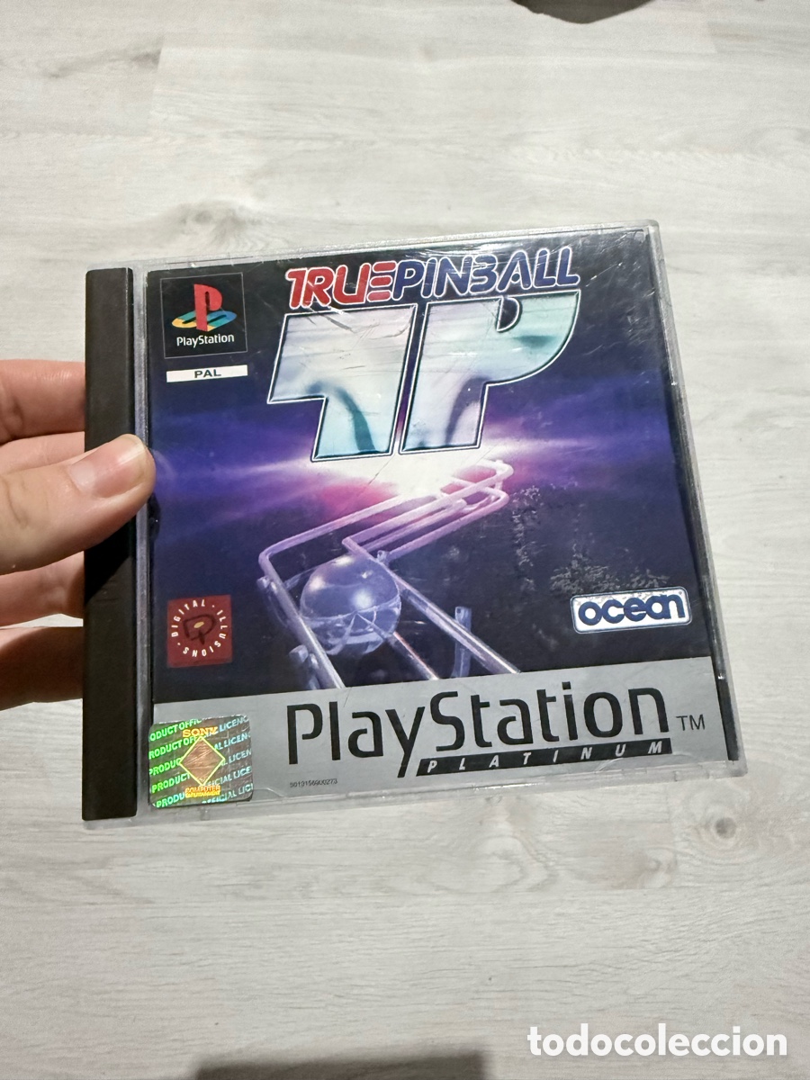 Videojuegos y consolas: Antiguo juego sony ps1 Pinball platino original