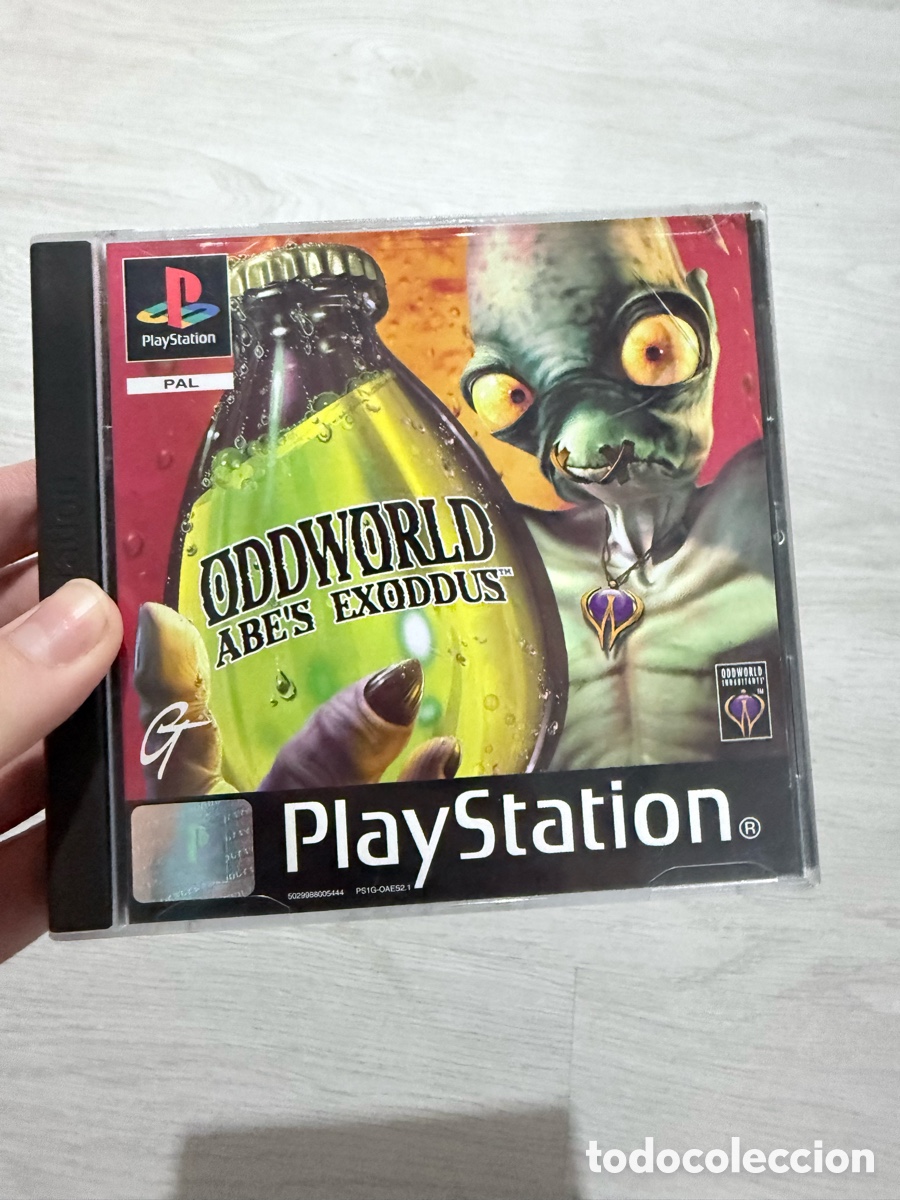 Videojuegos y consolas: Antiguo juego sony ps1 odworld abes exxodus original