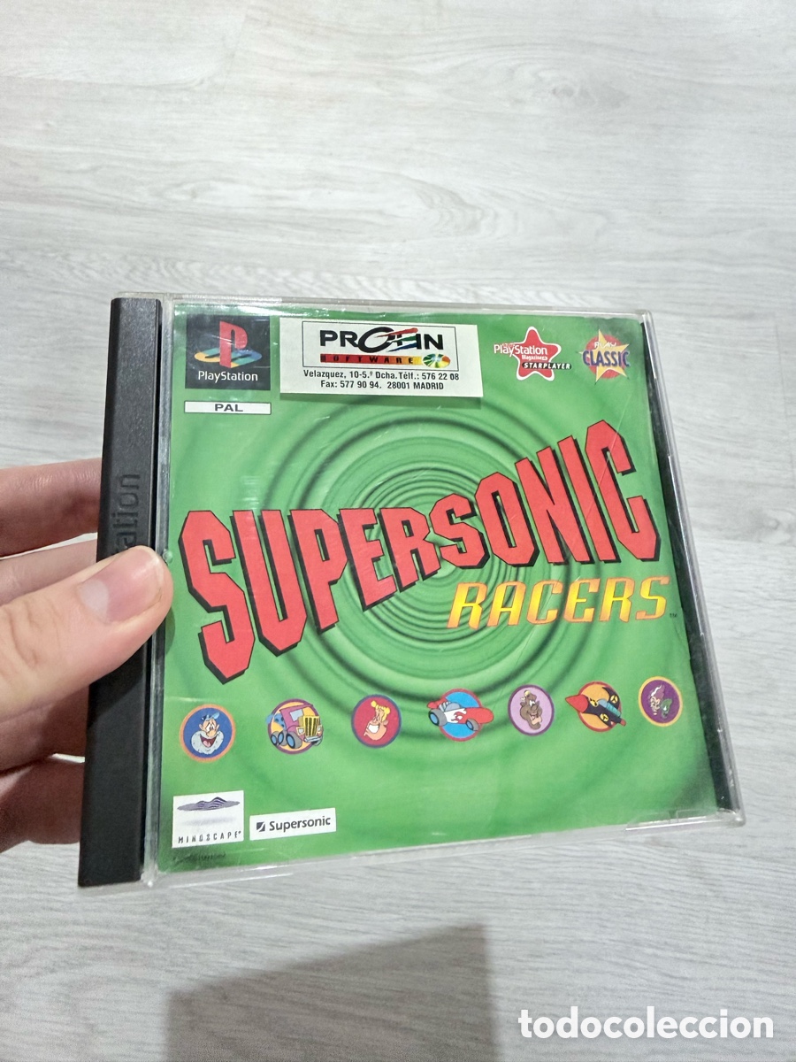 Videojuegos y consolas: Antiguo juego sony ps1 sonic racers original