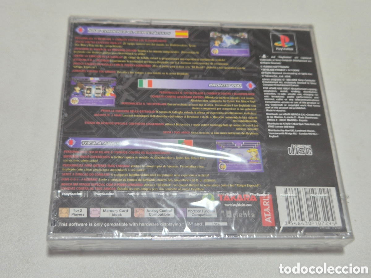 Videojuegos y consolas: Beyblade . Playstation 1 - Foto 2