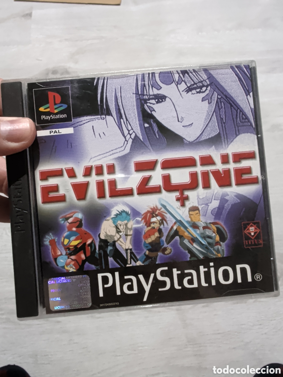 Videojuegos y consolas: Antiguo juego sony ps1 Evilzone original