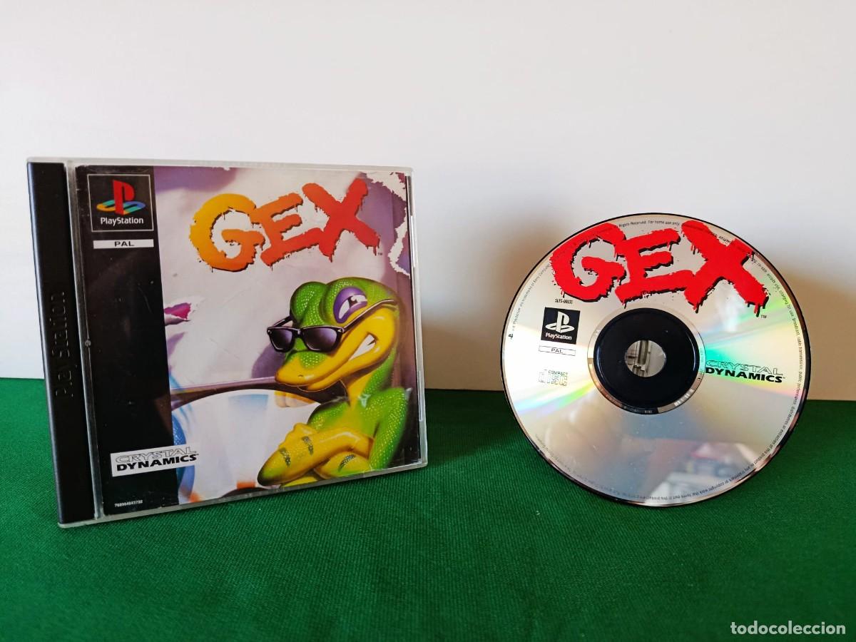Videojuegos y consolas: Gex (Sony PlayStation 1, 1996) Black Label Senza Manuale