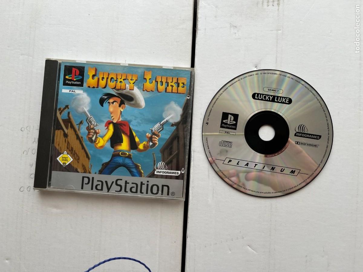 Videojuegos y consolas: LUCKY LUKE PSX PS1 PSONE PLAYSTATION 1 PLAY STATION ONE KREATEN