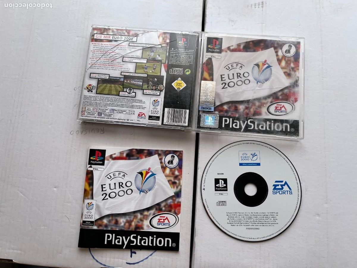 Videojuegos y consolas: EURO 2000 SLES 02706 UEFA - PSX PS1 PSONE PLAYSTATION 1 PLAY STATION ONE KREATEN