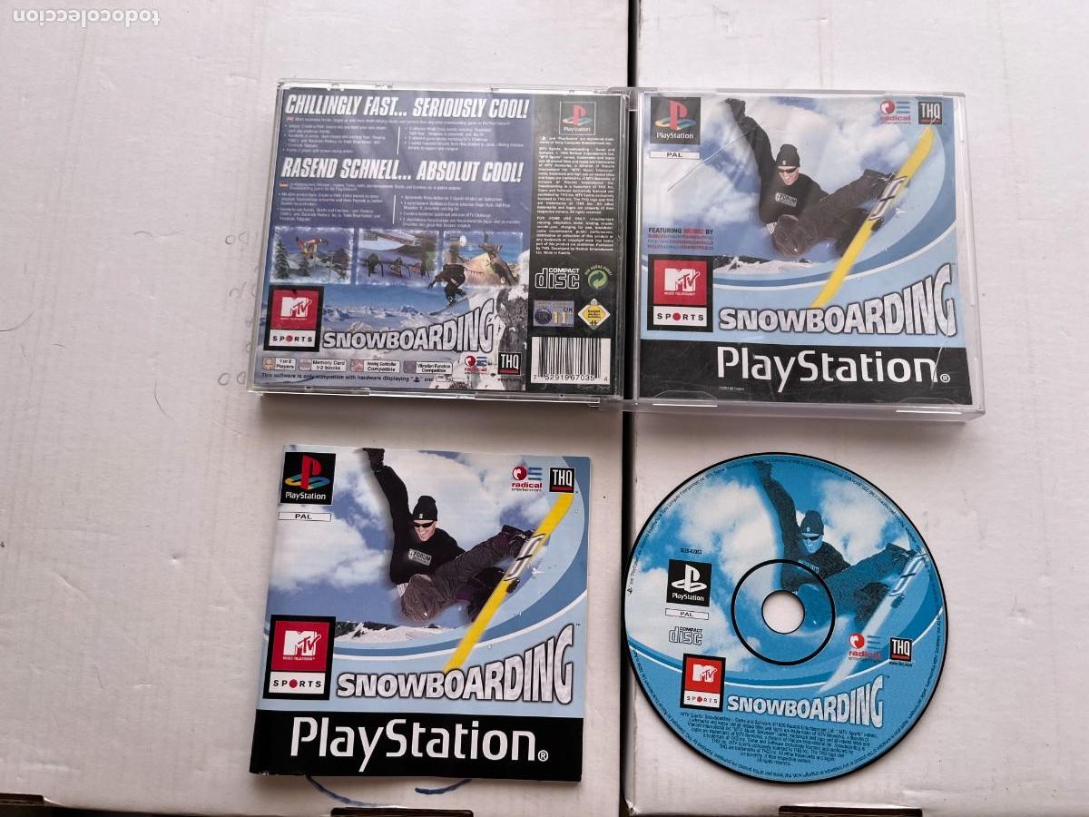 Videojuegos y consolas: MTV SPORTS SNOWBOARDING SLES 02353 - PSX PS1 PSONE PLAYSTATION 1 PLAY STATION ONE KREATEN
