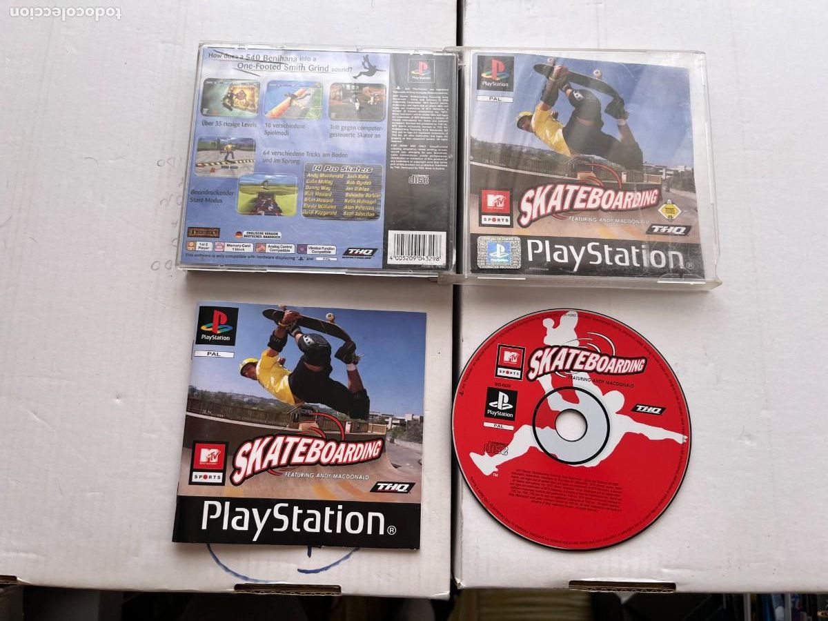 Videojuegos y consolas: MTV SPORTS SKATEBOARDING SLES 03133 - PSX PS1 PSONE PLAYSTATION 1 PLAY STATION ONE KREATEN