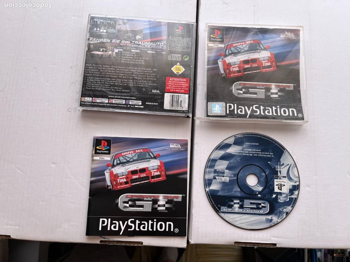 Videojuegos y consolas: SPORTS CAR GT SLES 01916 - PSX PS1 PSONE PLAYSTATION 1 PLAY STATION ONE KREATEN