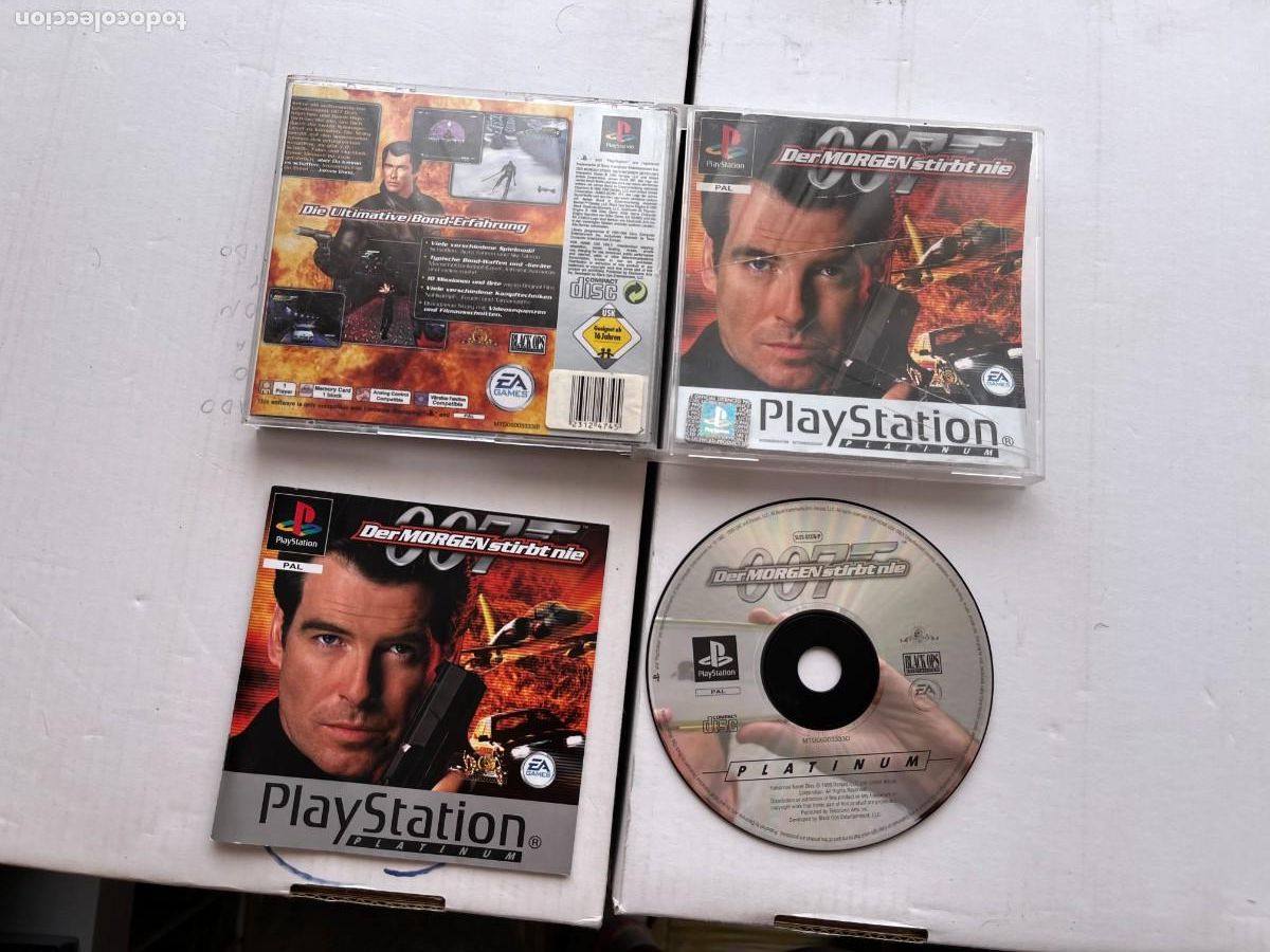 Videojuegos y consolas: DER MORGEN STIRBT NIE SLES 02376 JAMES BOND - PSX PS1 PSONE PLAYSTATION 1 PLAY STATION ONE KREATEN