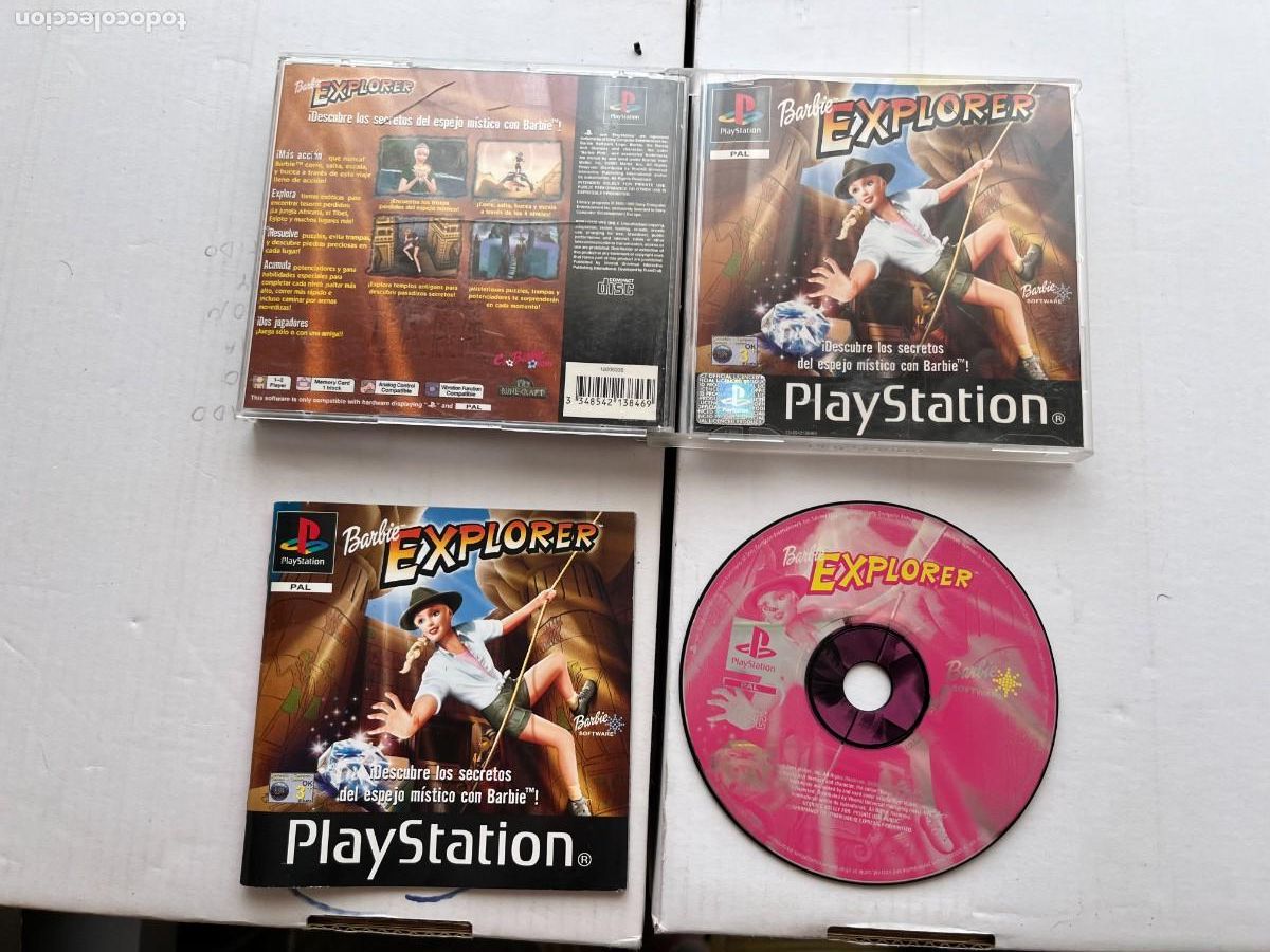 Videojuegos y consolas: BARBIE EXPLORER SLES 03696 - PSX PSONE PS1 PLAYSTATION 1 PLAY STATION ONE KREATEN