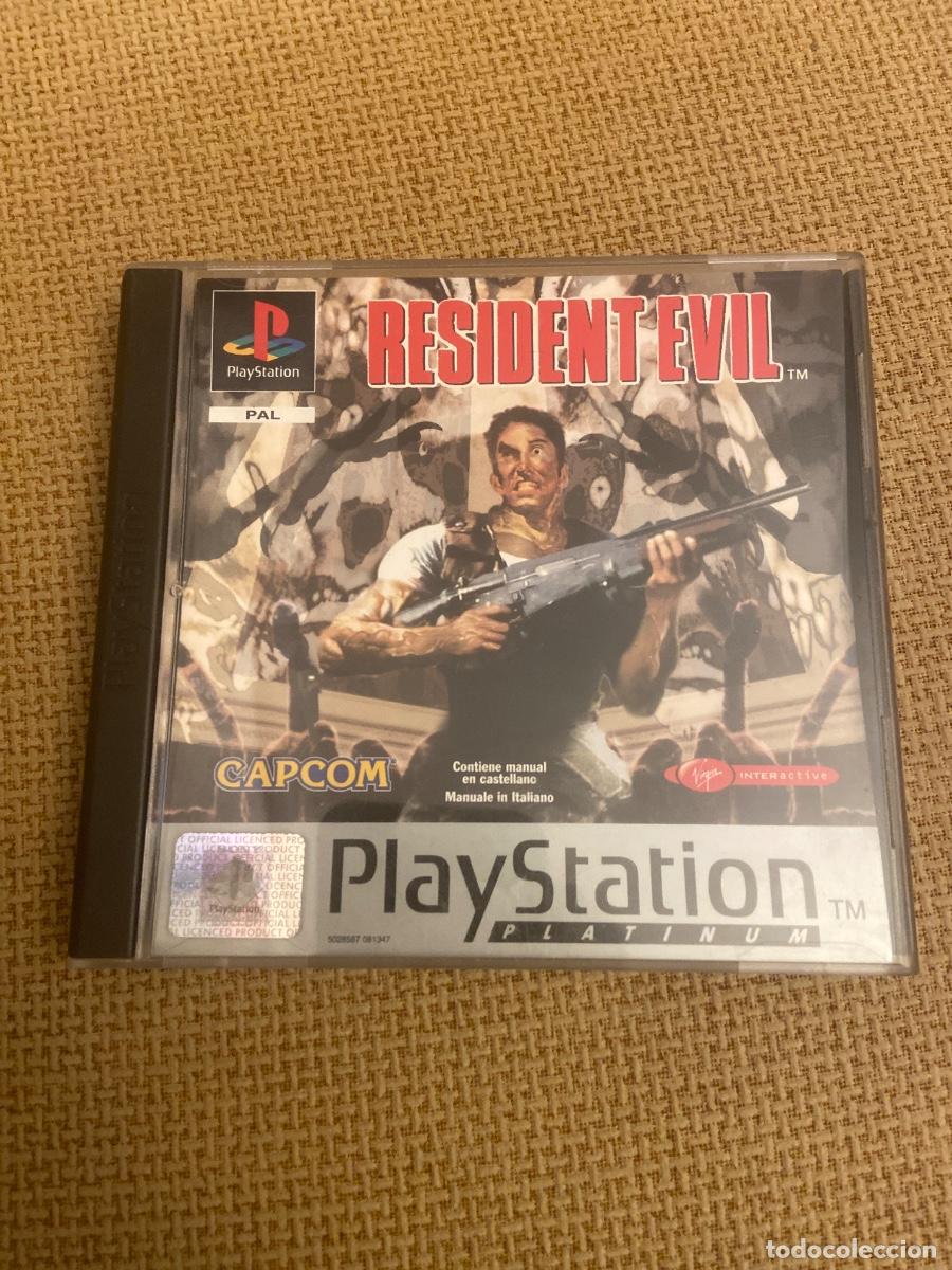 Videojuegos y consolas: Juego PlayStation I PLATINUM RESIDENT EVIL PAL