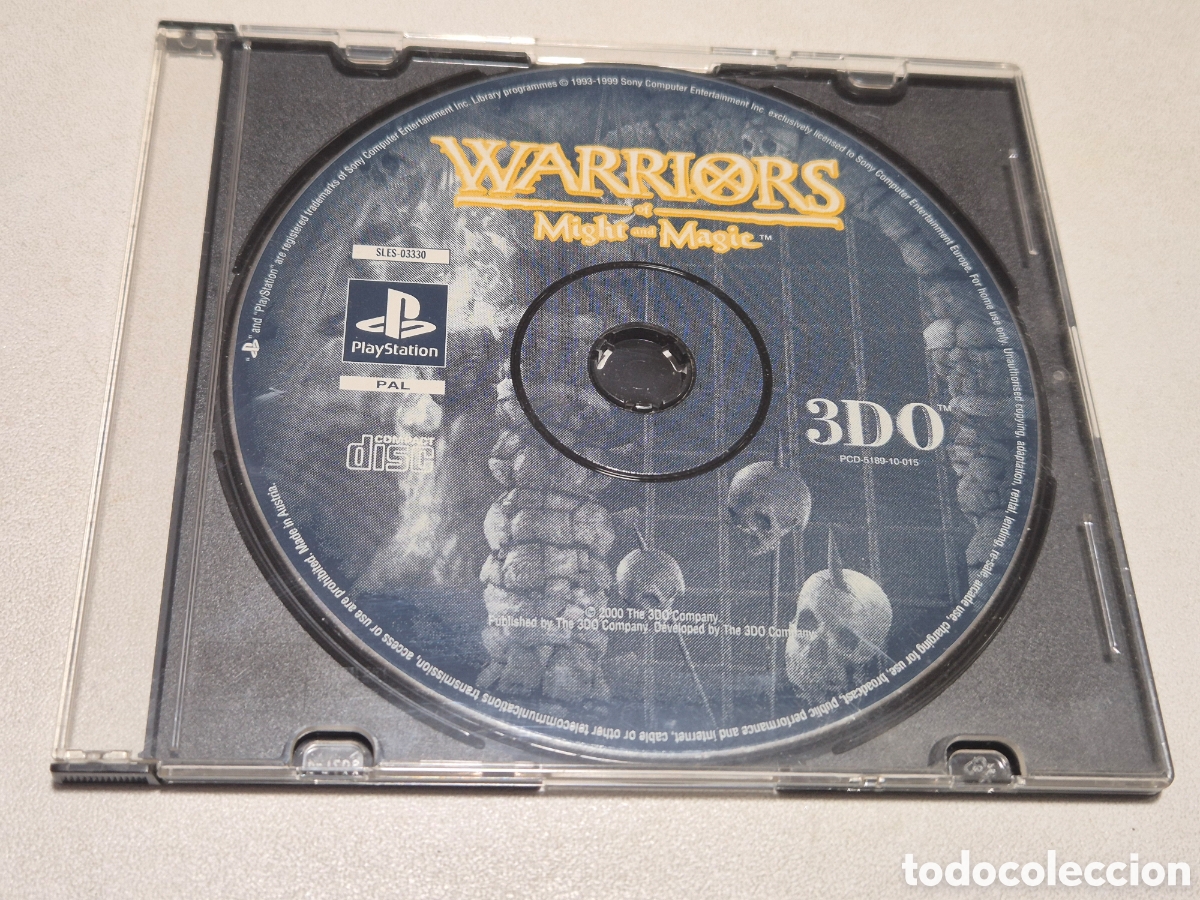 Videojuegos y consolas: WARRIORS OF MIGHT AND MAGIC . Pal Espa&ntilde;a . SOLO DISCO