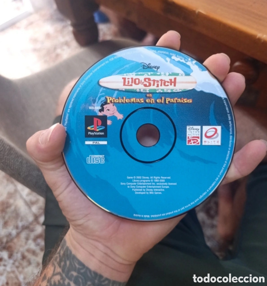 Videojuegos y consolas: Disney Lilo & Stitch PS1 Completo Original PAL Espa&ntilde;a