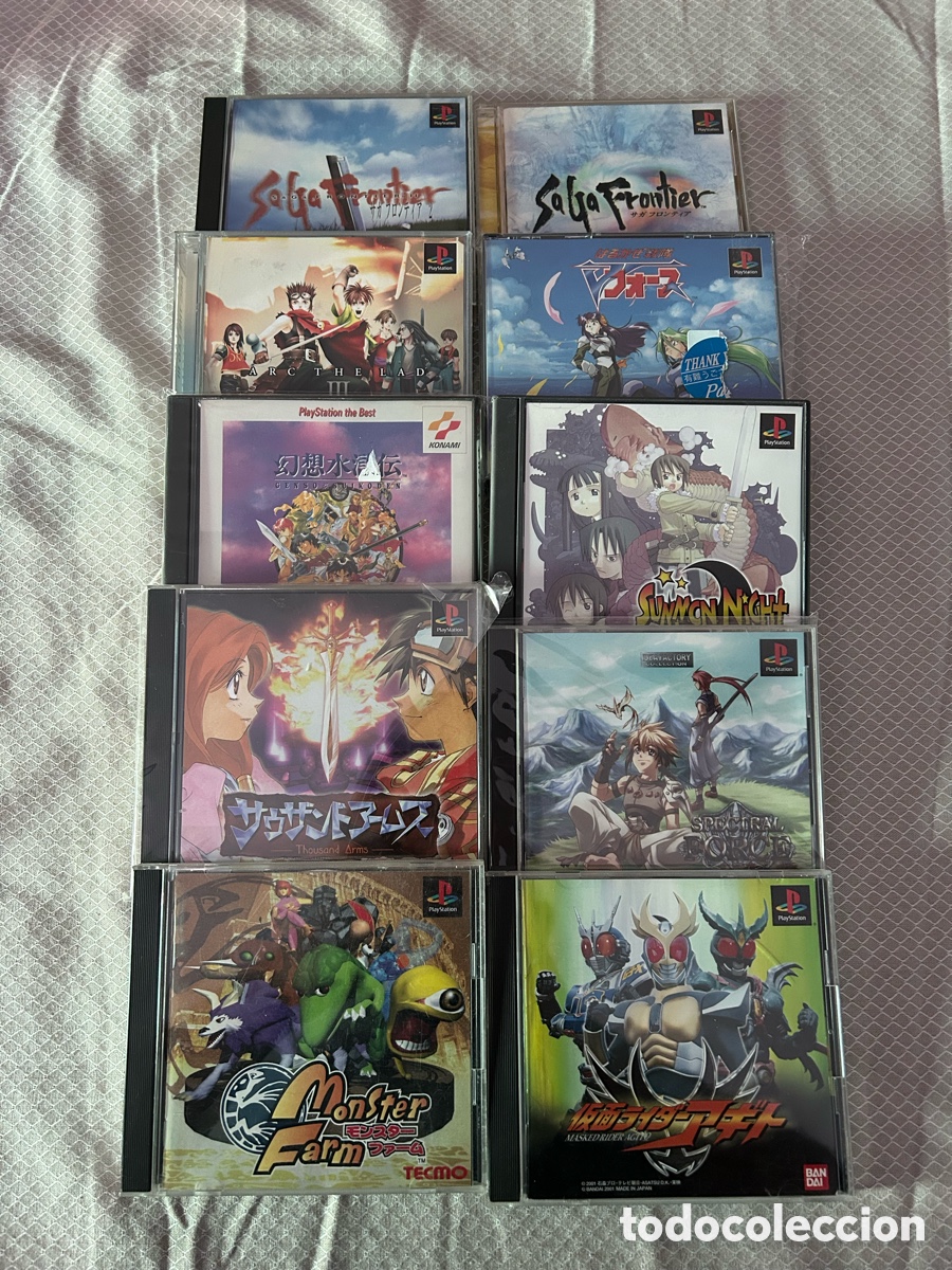 Videojuegos y consolas: Lote de 10 juegos PlayStation 1 (PS1)