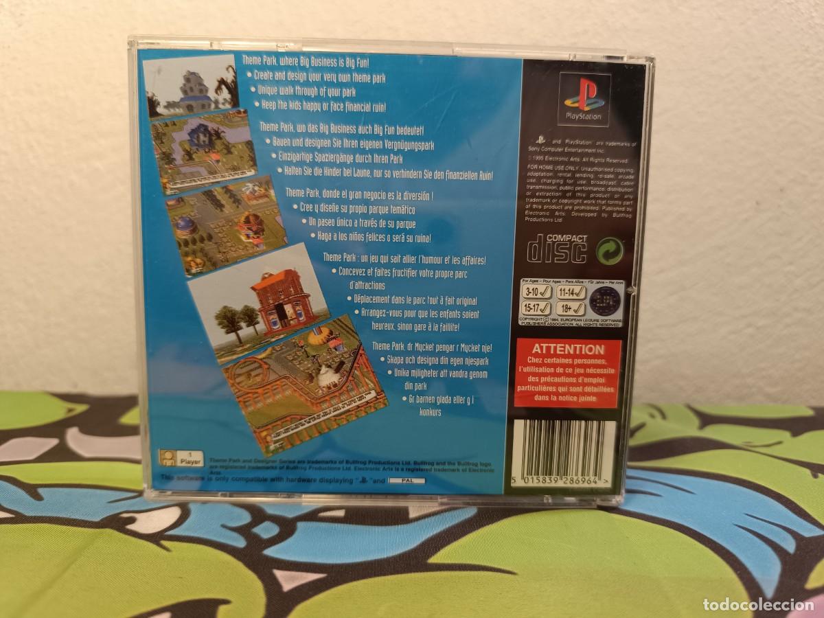 Videojuegos y consolas: Theme Park PS1 PAL Espa&ntilde;ol Completo - Foto 7