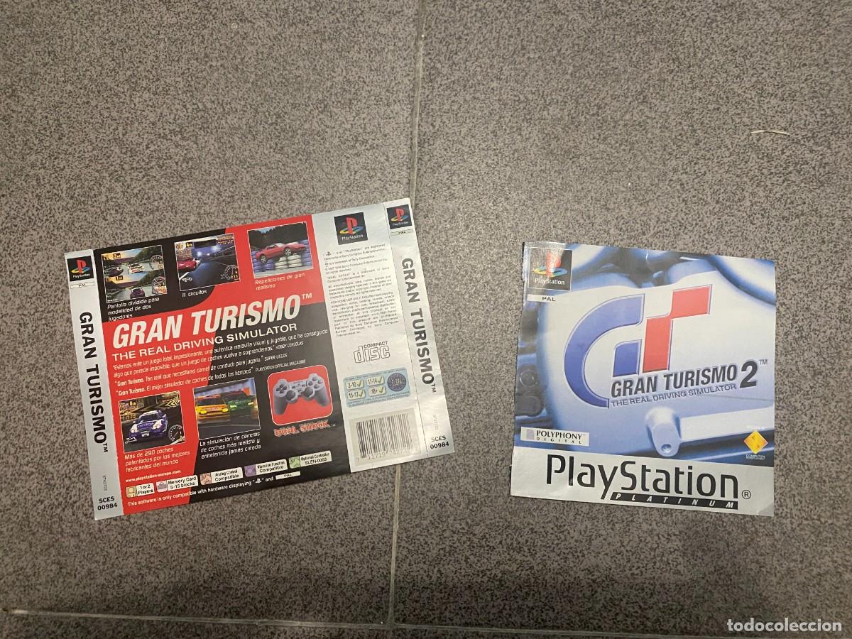 Videojuegos y consolas: Caratulas y portadas Gran Turismo 2 PS1 Platinum Playstation 1