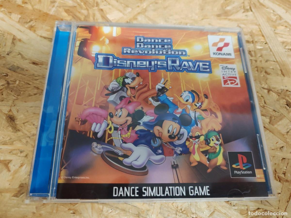 Videojuegos y consolas: Dance Dance Revolution Disney's Rave PS1 Jap&oacute;n