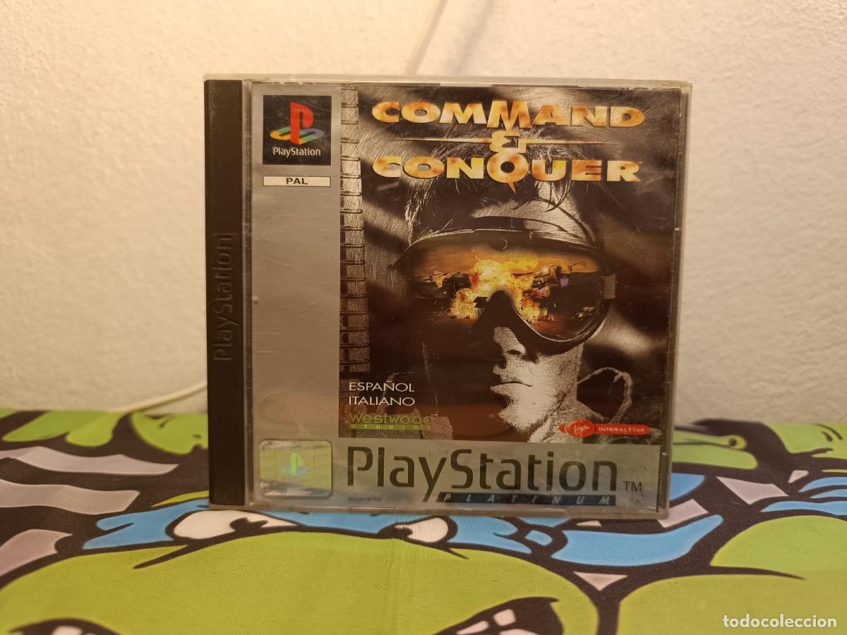 Videojuegos y consolas: Command & Conquer PS1 Platinum 2 Discos Esp/Ita