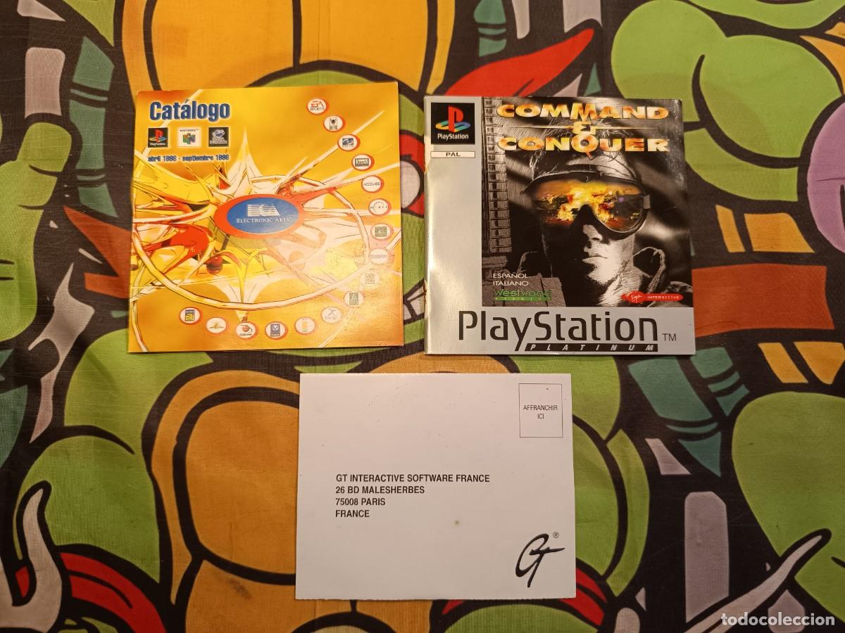 Videojuegos y consolas: Command & Conquer PS1 Platinum 2 Discos Esp/Ita - Foto 3