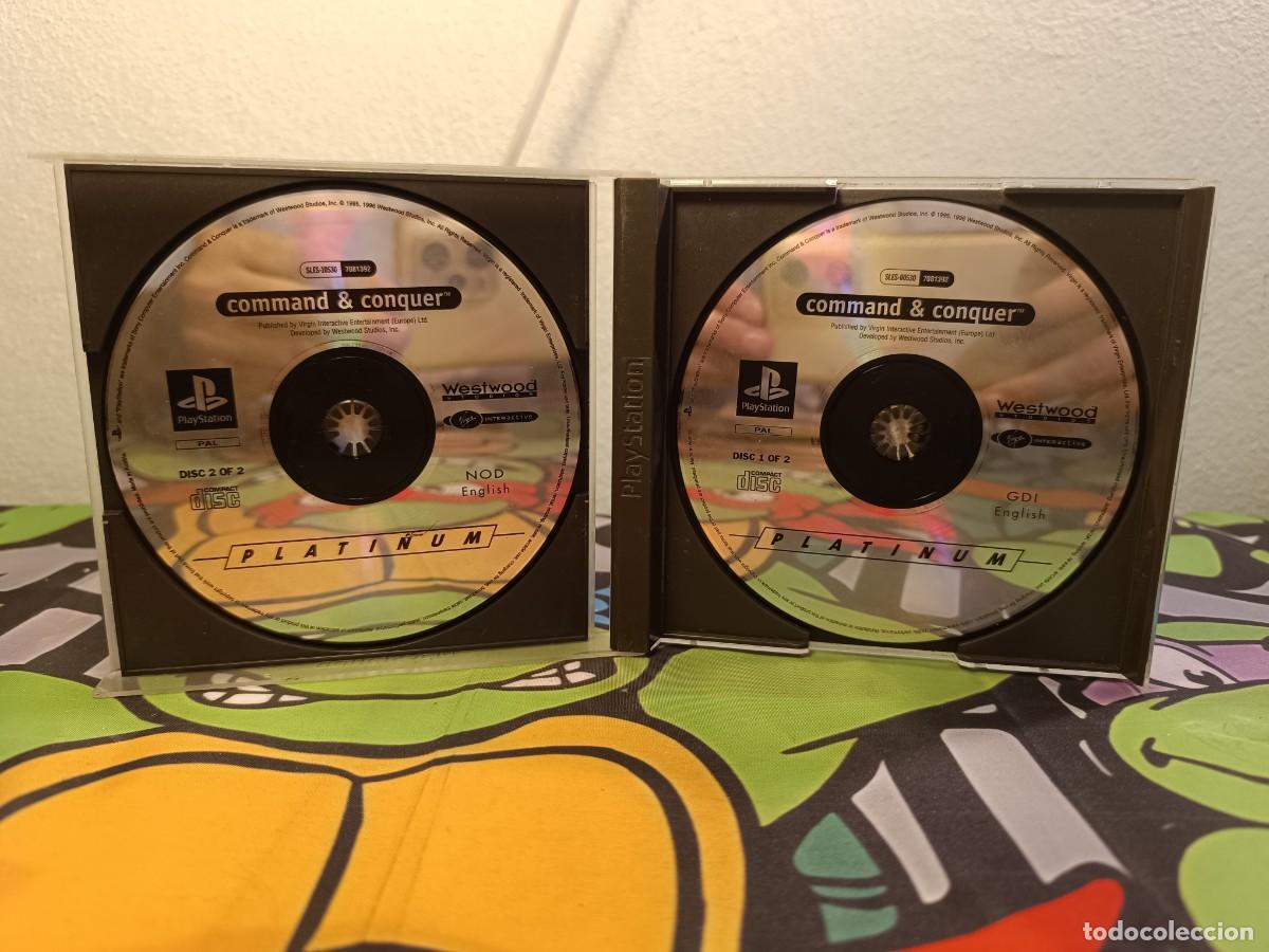 Videojuegos y consolas: Command & Conquer PS1 Platinum 2 Discos Esp/Ita - Foto 4