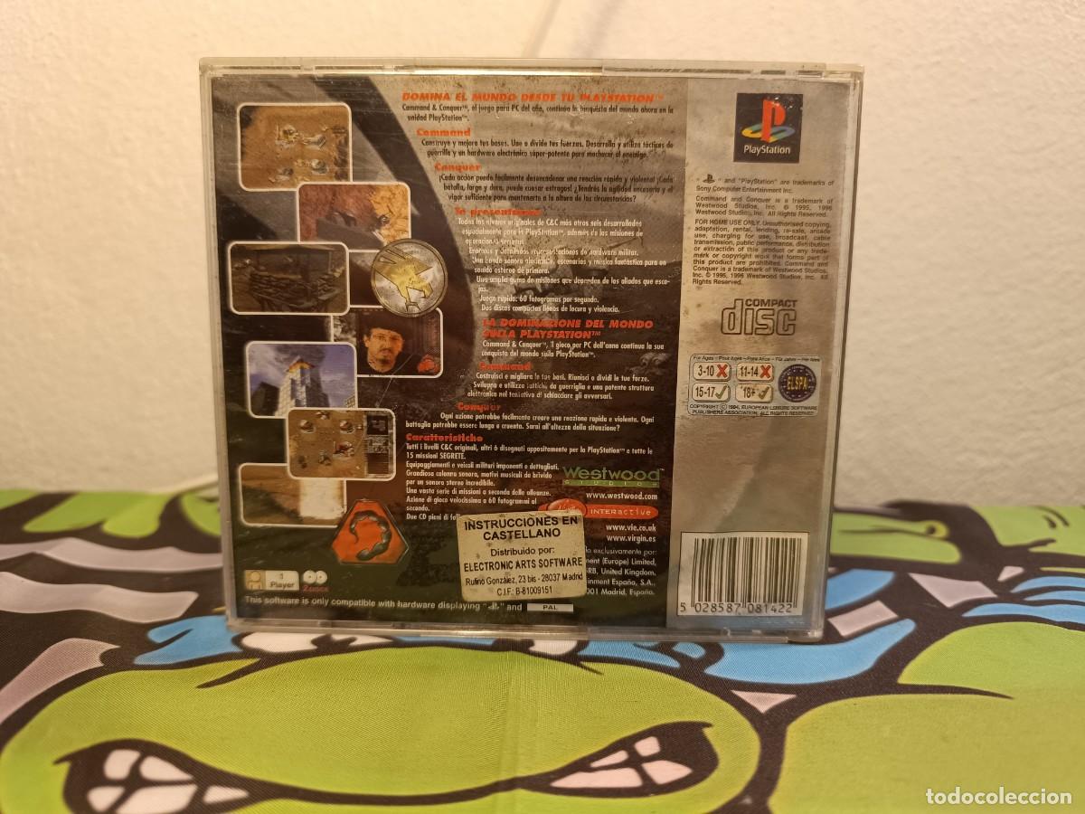 Videojuegos y consolas: Command & Conquer PS1 Platinum 2 Discos Esp/Ita - Foto 9
