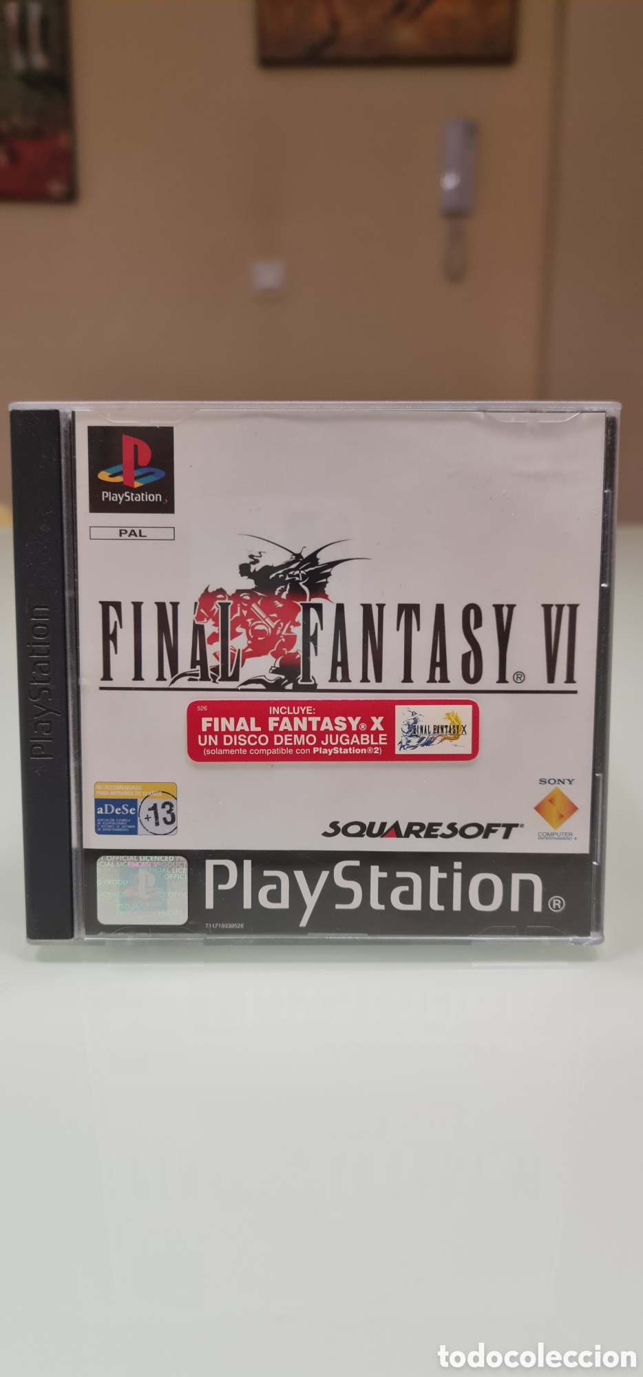 Videojuegos y consolas: Final Fantasy VI (VI) PS1- PAL Espa&ntilde;a