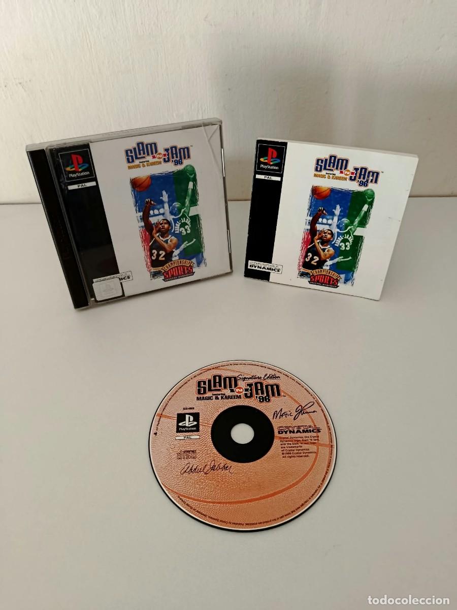 Videojuegos y consolas: Slam 'N Jam Featuring Magic & Kareem PS1 PlayStation 1
