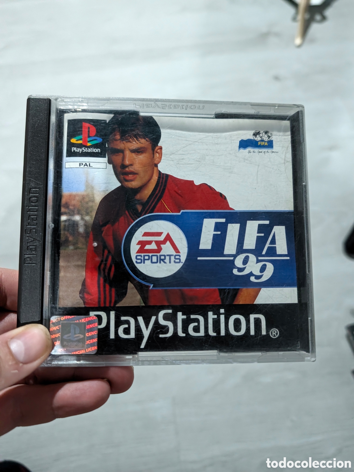 Videojuegos y consolas: Antiguo juego Sony Playstation 1 Fifa 99 original
