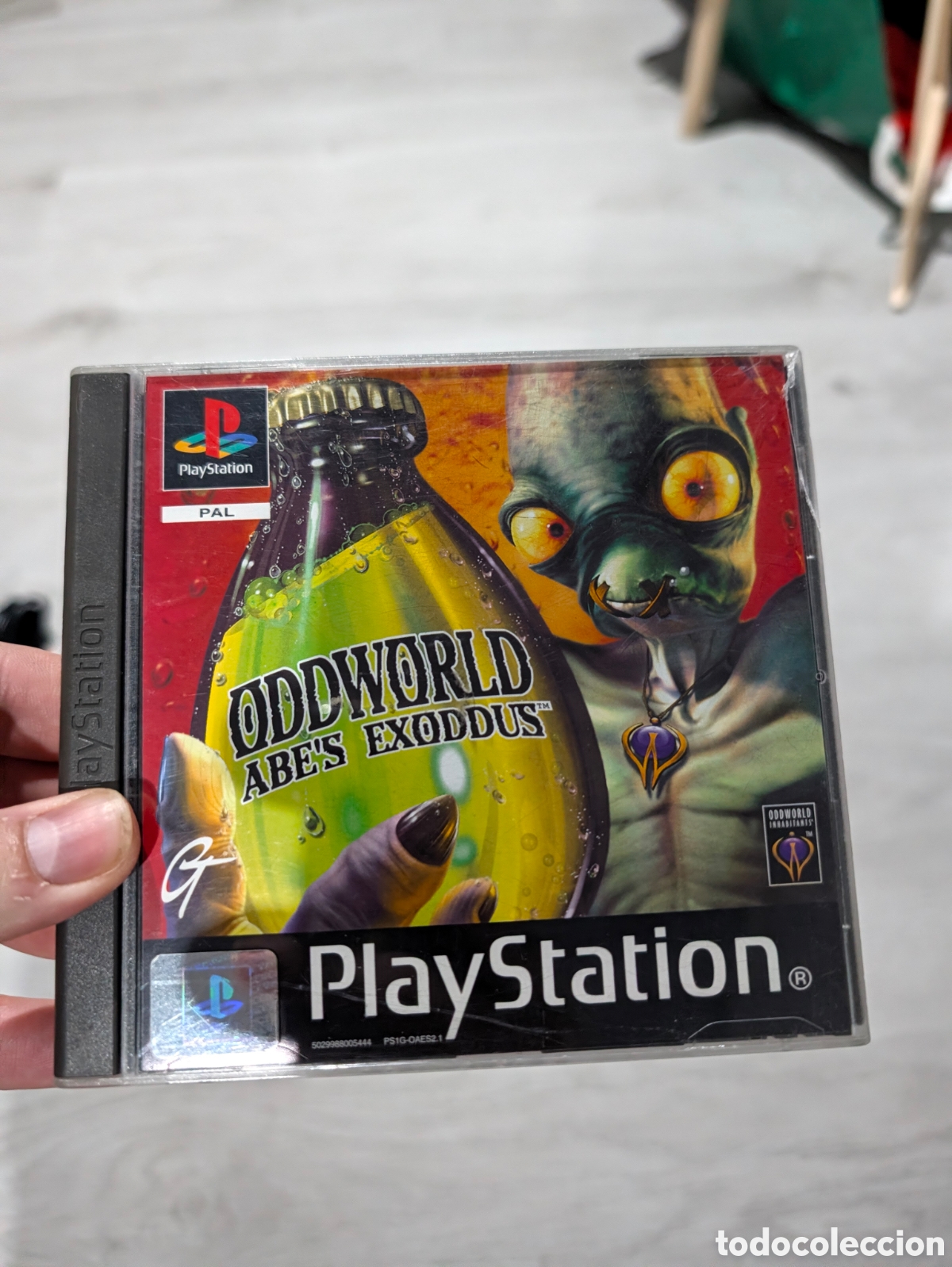 Videojuegos y consolas: Antiguo juego Playstation 1 Oddworld original