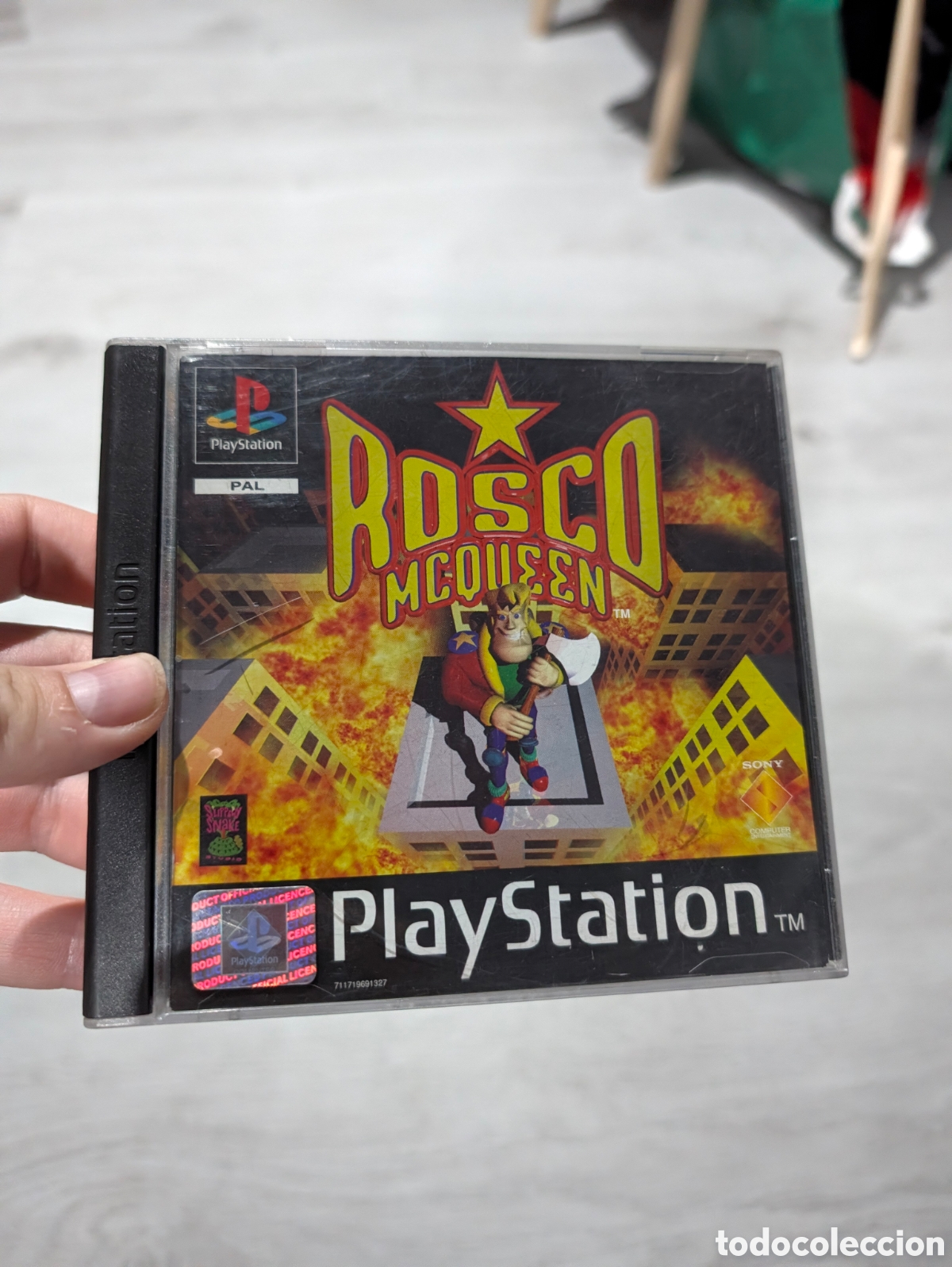 Videojuegos y consolas: Antiguo juego Playstation 1 Rosco McQueen original