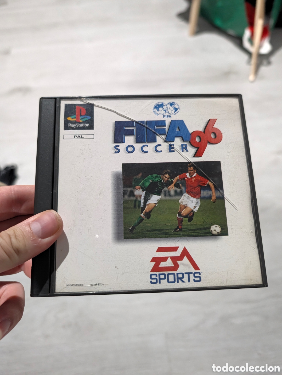 Videojuegos y consolas: Antiguo juego sony Playstation 1 Fifa 96 original