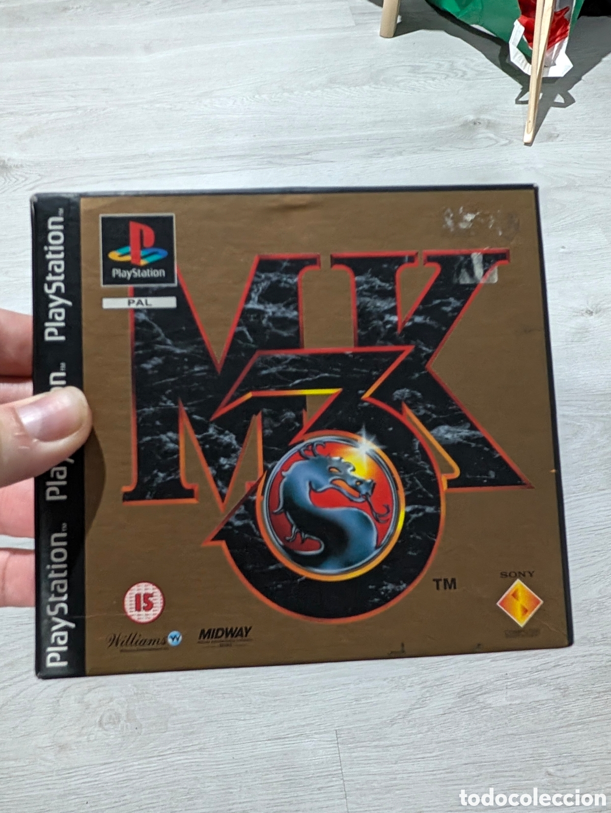 Videojuegos y consolas: Antiguo Juego sony playstation 1 mortal kombat 3 original