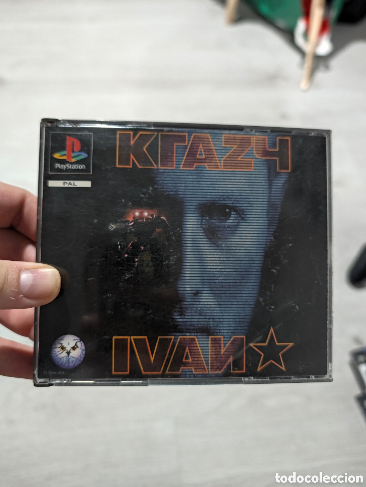 Videojuegos y consolas: Antiguo juego sony playstation 1 Krazy Iv&aacute;n original